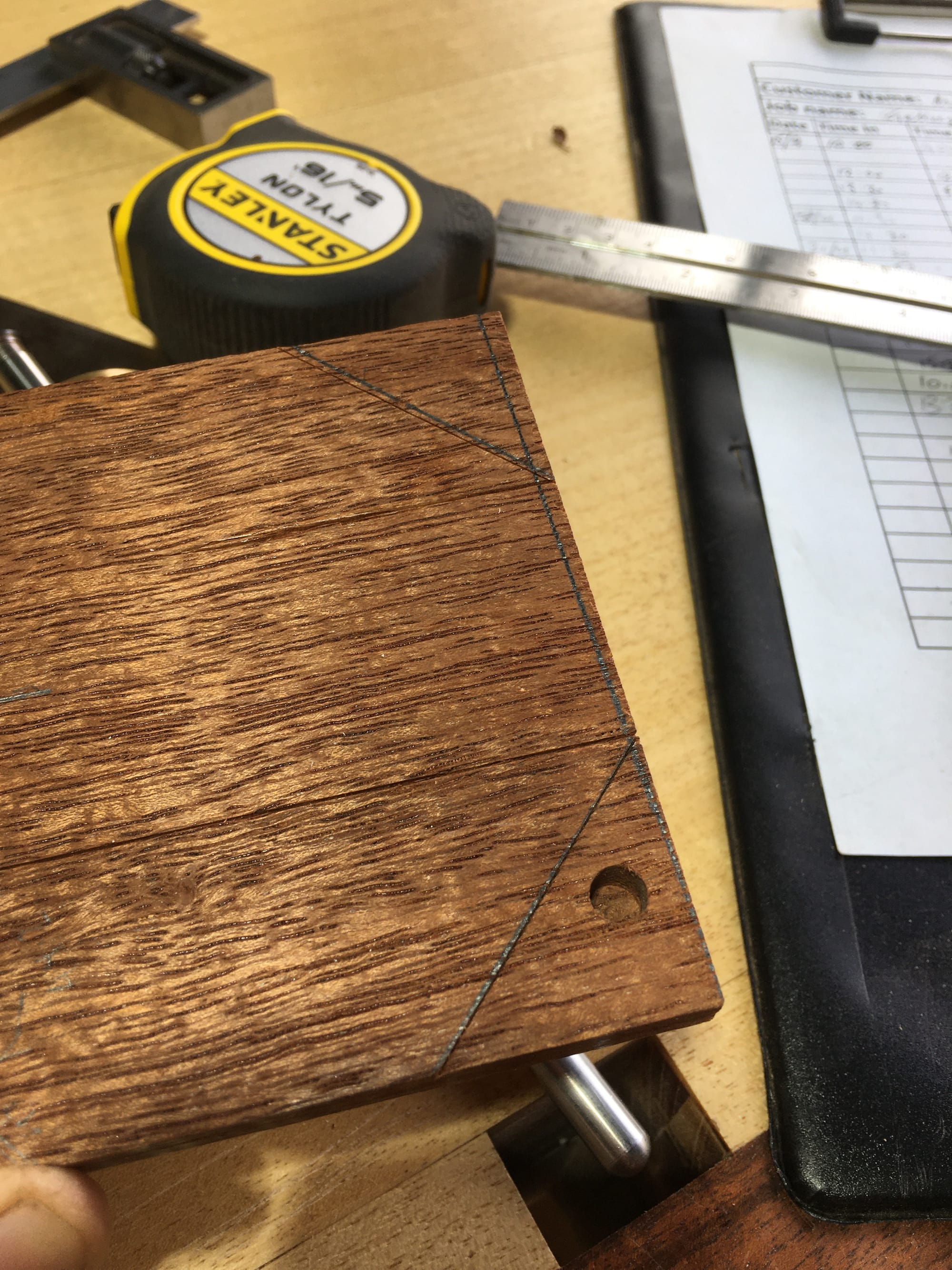 Brush Notes: 7 hours to cut a single line.