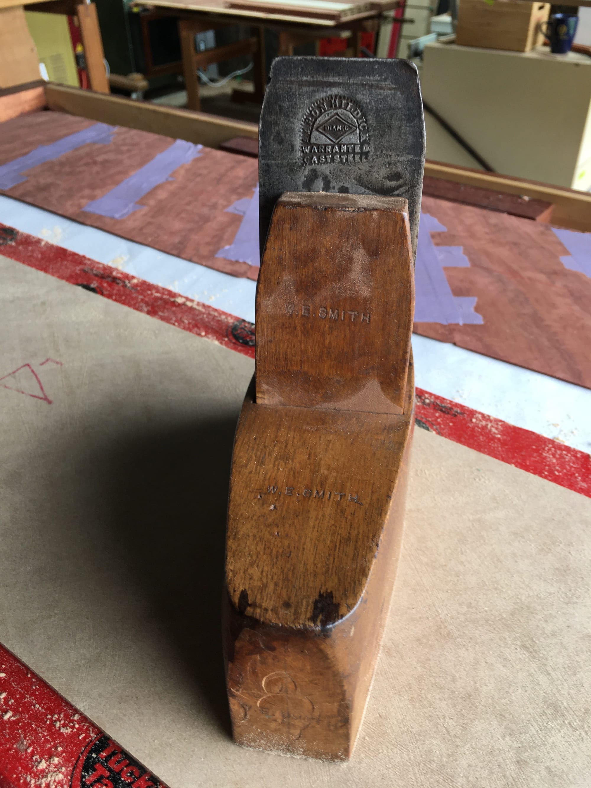 Brush Notes: Preparing MDF as a ground for veneering.