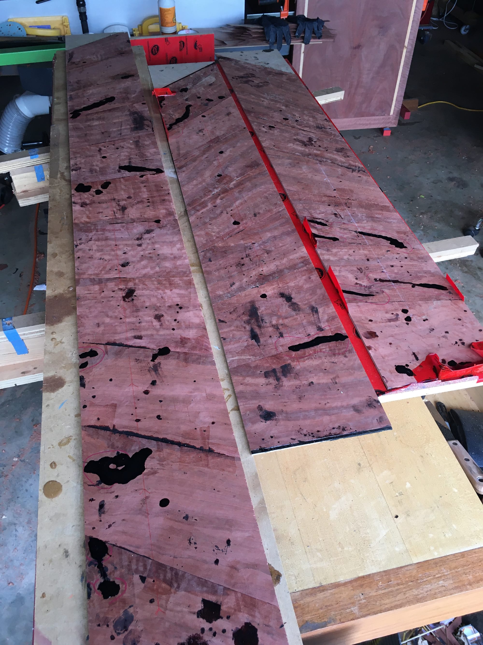 Disptach: Sanding, sanding, sanding.