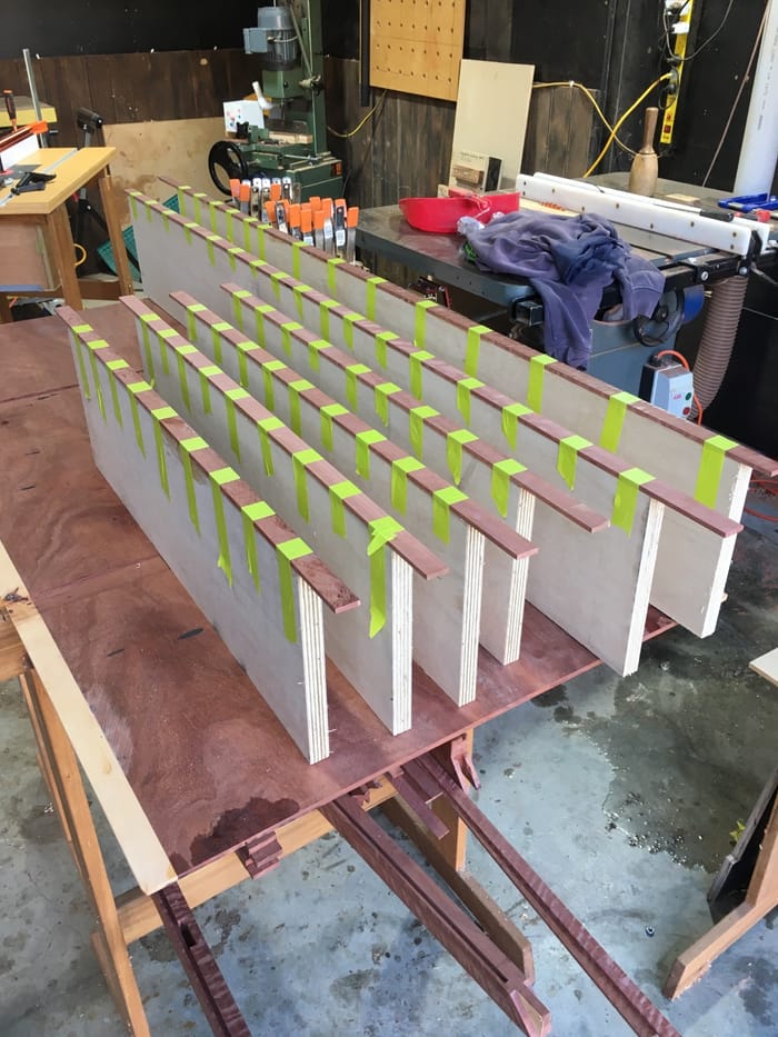 Brush Notes: Goodbye ancient joinery, hello modern techniques (Red Gum Desk Part 4)
